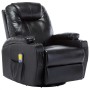 Schwarzer Schaukel-Massagesessel aus Kunstleder von , Elektrische Massagesessel - Ref: Foro24-246635, Preis: 552,56 €, Rabatt: %