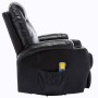Schwarzer Schaukel-Massagesessel aus Kunstleder von , Elektrische Massagesessel - Ref: Foro24-246635, Preis: 552,56 €, Rabatt: %