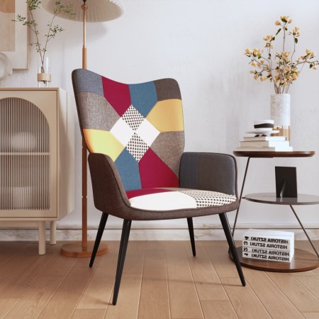 Patchwork fabric relaxation chair by , Armchairs - Ref: Foro24-328185, Price: 108,08 €, Discount: %