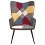 Patchwork fabric relaxation chair by , Armchairs - Ref: Foro24-328185, Price: 106,26 €, Discount: %