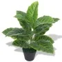 Artificial taro plant with green pot 45 cm by vidaXL, artificial flora - Ref: Foro24-244431, Price: 31,33 €, Discount: %