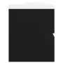 Schwarzer Holzwerkstoffschrank mit Waschbecken von , Badezimmerwaschtische - Ref: Foro24-3071559, Preis: 210,98 €, Rabatt: %
