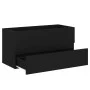 Black engineered wood cabinet with sink by , bathroom vanities - Ref: Foro24-3071649, Price: 283,94 €, Discount: %