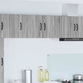 Armario de cocina mural 2 pcs Gris Sonoma 40 x 31 x 40 cm en Armarios de cocina | Comprar online en Foro24