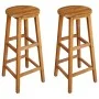 Balcony bar furniture set 3 pieces solid acacia wood by , Garden sets - Ref: Foro24-3116003, Price: 145,25 €, Discount: %