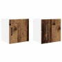 Armario de cocina mural 2 pcs Madera Vieja 40 x 31 x 40 cm