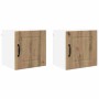 Armario de cocina mural 2 pcs Roble artesanal 40 x 31 x 40 cm