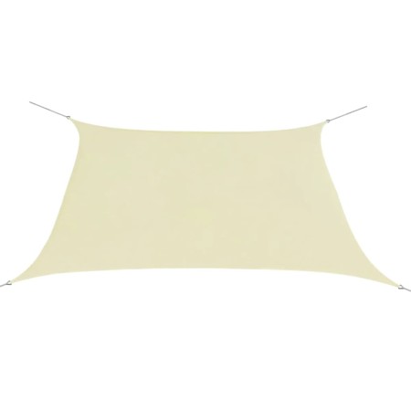 Cream Oxford fabric square sail awning 2x2 m by vidaXL, Umbrellas - Ref: Foro24-43021, Price: 23,75 €, Discount: %