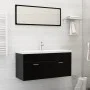 Einbauwaschbecken mit weißem Keramikhahn 101x39x18 cm von , Sinkt - Ref: Foro24-148627, Preis: 275,99 €, Rabatt: %