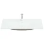 Einbauwaschbecken mit weißem Keramikhahn 101x39x18 cm von , Sinkt - Ref: Foro24-148627, Preis: 275,99 €, Rabatt: %
