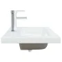 Einbauwaschbecken mit weißem Keramikhahn 101x39x18 cm von , Sinkt - Ref: Foro24-148627, Preis: 275,99 €, Rabatt: %