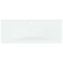 Built-in sink with white ceramic faucet 101x39x18 cm by , Sinks - Ref: Foro24-148627, Price: 275,99 €, Discount: %