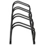 Bicycle rack for 4 black steel bicycles by , Bases and supports for storing bicycles - Ref: Foro24-154424, Price: 35,30 €, Di...