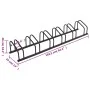 Bicicletero para 6 bicicletas acero negro de , Bases y soportes para almacenar bicicletas - Ref: Foro24-154426, Precio: 53,45...