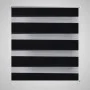 Zebra Blind 80 x 150 cm Black by , Blinds and blinds - Ref: Foro24-240200, Price: 23,07 €, Discount: %