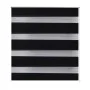 Zebra Blind 80 x 150 cm Black by , Blinds and blinds - Ref: Foro24-240200, Price: 23,07 €, Discount: %