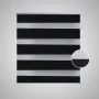 Zebra-Rollo 80 x 150 cm Schwarz von , Jalousien und Jalousien - Ref: Foro24-240200, Preis: 23,07 €, Rabatt: %