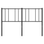 Kopfteil aus schwarzem Metall, 140 cm von , Kopf- und Fußteile - Ref: Foro24-352513, Preis: 27,84 €, Rabatt: %