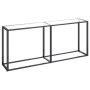 Transparent tempered glass console table 180x35x75.5 cm by , Side tables - Ref: Foro24-331682, Price: 72,71 €, Discount: %