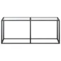 Transparent tempered glass console table 180x35x75.5 cm by , Side tables - Ref: Foro24-331682, Price: 71,66 €, Discount: %