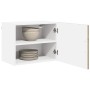 Armario de cocina mural 2 pcs Roble artesanal 50 x 31 x 40 cm