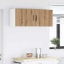 Armario de cocina mural 2 pcs Roble artesanal 50 x 31 x 40 cm