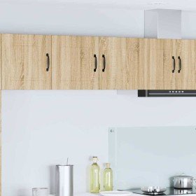 Armario de cocina mural con puerta Roble Sonoma 80 x 31 x 40 cm