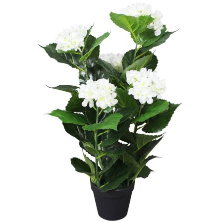 Künstliche Hortensienpflanze mit Topf 60 cm weiß von vidaXL, Künstliche Flora - Ref: Foro24-244441, Preis: 29,77 €, Rabatt: %