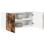Armario de cocina mural Roble ahumado 80 x 31 x 40 cm