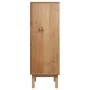 OTTA sideboard solid pine wood brown and white 85x43x125 cm by , Sideboards - Ref: Foro24-351308, Price: 230,25 €, Discount: %