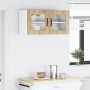 Armario de cocina mural con puerta Roble Sonoma 80 x 31 x 40 cm