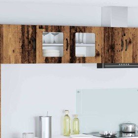 Armario de cocina mural con puerta Madera Vieja 80 x 31 x 40 cm en Armarios de cocina | Comprar online en Foro24