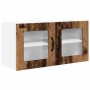 Armario de cocina mural con puerta Madera Vieja 80 x 31 x 40 cm