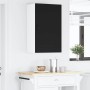 Armario de cocina mural con estante Negro 50 x 31 x 80 cm