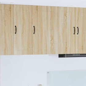 Armario de cocina mural con puerta Roble Sonoma 50 x 31 x 80 cm