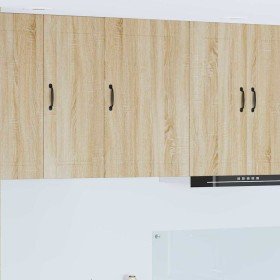 Armario de cocina mural con puerta Roble Sonoma 50 x 31 x 80 cm