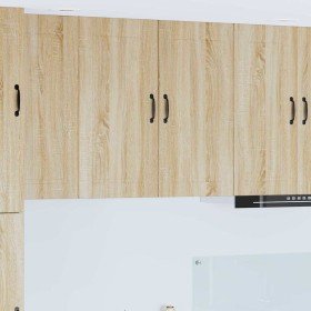 Armario de cocina mural con puerta Roble Sonoma 80 x 31 x 80 cm en Armarios de cocina | Comprar online en Foro24