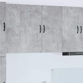 Armario de cocina mural Gris Concreto 80 x 31 x 80 cm en Armarios de cocina | Comprar online en Foro24