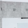 Armario de cocina mural Gris Concreto 80 x 31 x 80 cm