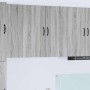 Armario de cocina mural con estante Gris Sonoma 80 x 31 x 80 cm