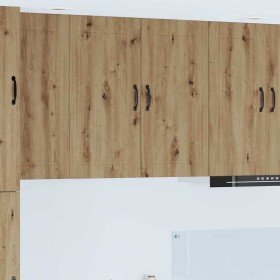 Armario de cocina mural Roble artesanal 80 x 31 x 80 cm en Armarios de cocina | Comprar online en Foro24