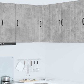 Armario de cocina mural Gris Concreto 57 x 57 x 80 cm en Armarios de cocina | Comprar online en Foro24