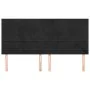 Headboards 4 units of black velvet 90x5x78/88 cm by , Headboards and footboards - Ref: Foro24-3116534, Price: 108,05 €, Disco...