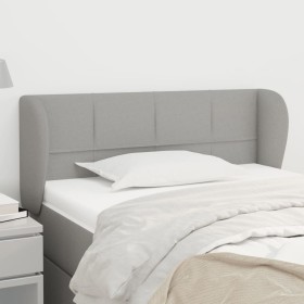 Kopfteil aus hellgrauem Stoff, 83 x 23 x 78/88 cm von , Kopf- und Fußteile - Ref: Foro24-3117118, Preis: 53,16 €, Rabatt: %