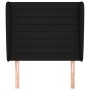 Headboard with black fabric ears 103x23x118/128 cm by , Headboards and footboards - Ref: Foro24-3118088, Price: 77,49 €, Disc...