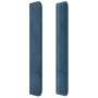 Kopfteil mit dunkelblauen Samtohren 93x16x118/128 cm von , Kopf- und Fußteile - Ref: Foro24-3119760, Preis: 72,93 €, Rabatt: %