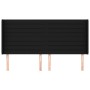 Headboard with black fabric ears 183x16x118/128 cm by , Headboards and footboards - Ref: Foro24-3119736, Price: 139,72 €, Dis...