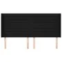 Headboard with black fabric ears 183x16x118/128 cm by , Headboards and footboards - Ref: Foro24-3119736, Price: 130,17 €, Dis...