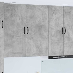 Armario de cocina mural Gris Concreto 50 x 31 x 100 cm
