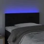 Cabecero con LED de terciopelo negro 90x5x78/88 cm de , Cabeceros y pies de cama - Ref: Foro24-3121790, Precio: 46,84 €, Desc...